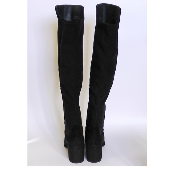 Stuart Weitzman Halftime Suede Over the Knee Boot - Picture 7 of 13